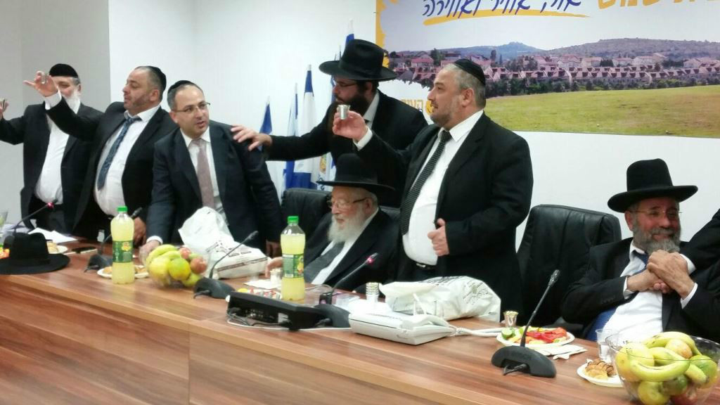 חברי המועצה הדתית בהרמת כוסית