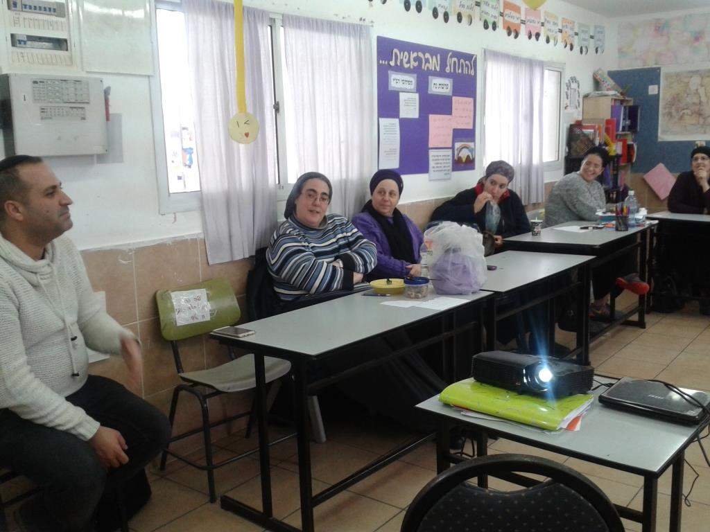 סגן ראש העיר מאיר בלעיש בהשתלמות תת מוריה