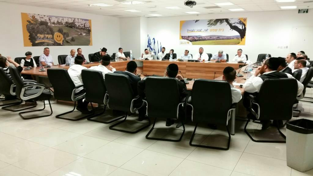 מפגש נציגות תושבי רמב"ש ג עם הנהלת העירייה