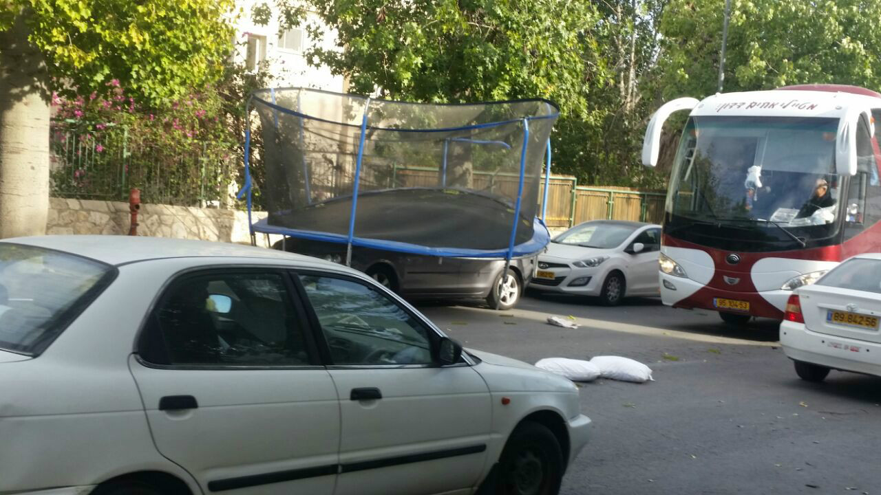 מנזקי הסופה 